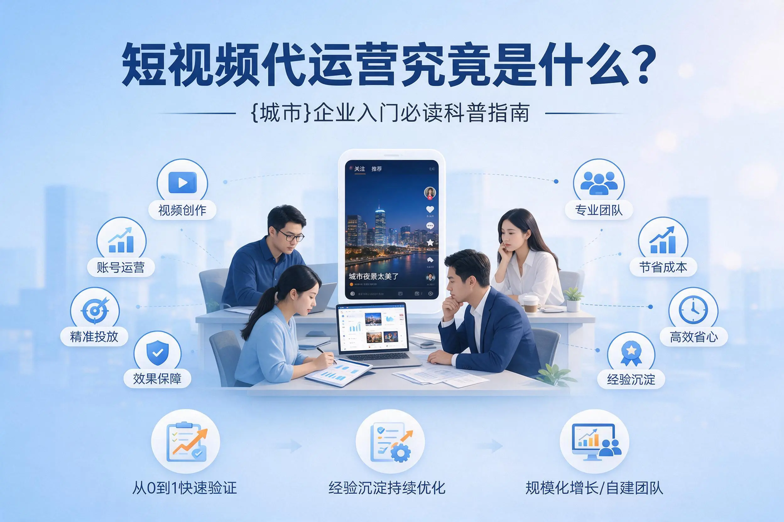 短视频代运营究竟是什么?中卫企业入门必读科普指南