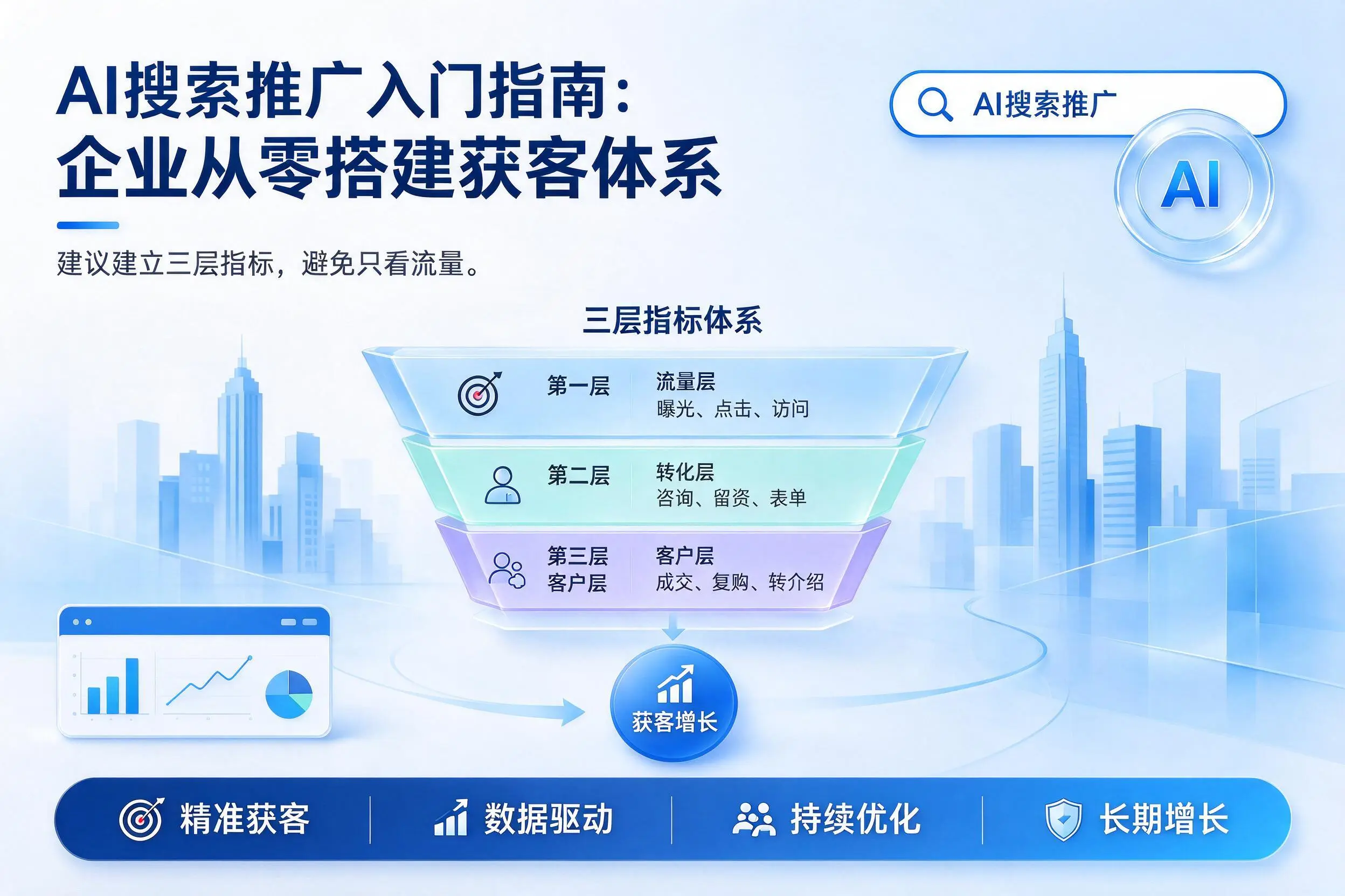AI搜索推广入门指南：中卫企业从零搭建获客体系